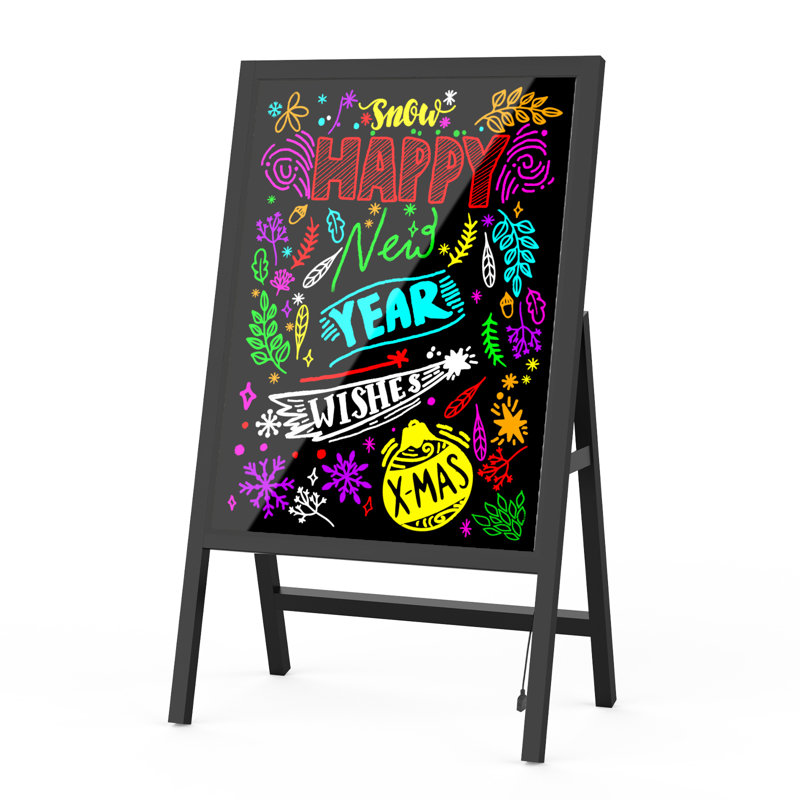 Woodsam LED Message Board, Bulletin Boards, Chalkboards, Erasable